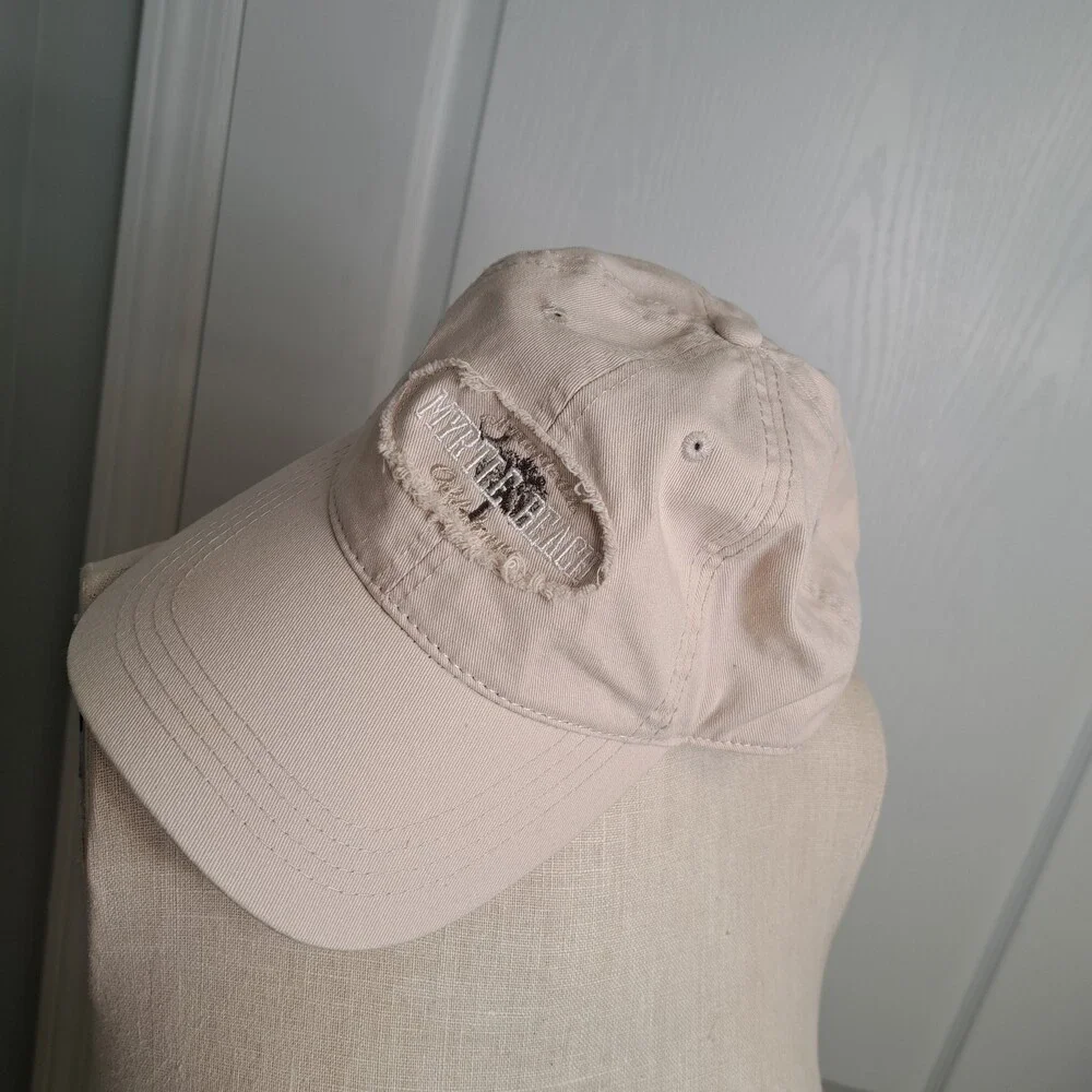 Prairie Mountain Myrtle Beach Cream Baseball Cap